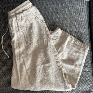 New In Linen Women's Capri Pants